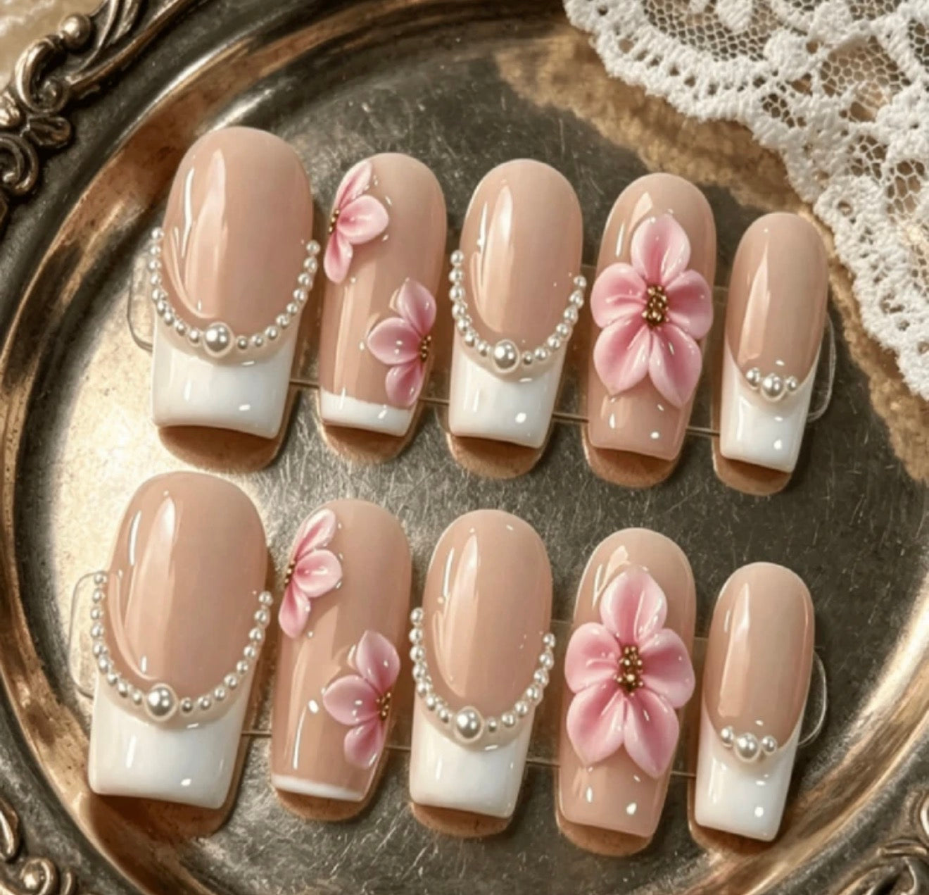 3D Handmade nails